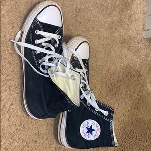 Black Hightop Converse